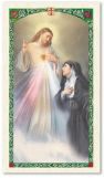 3 O'Clock Divine Mercy Laminated Prayer Card