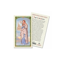 Prayer to Saint Genevieve Laminated Prayer Card