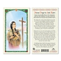 Saint Kateri Tekakwitha Novena Laminated Prayer Card