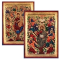 Tree of Life Icon Set of Two