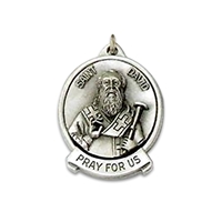 St. David Pewter Key Chain