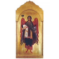 Archangel Gabriel Florentine Plaque - 21 x 45-Inch