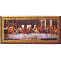 11 x 5 Inch Last Supper Florentine Plaque