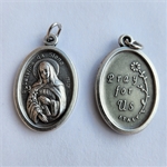 St. Catherine Oxidized Medal