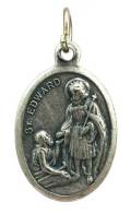 St. Edward Oxidized Medal