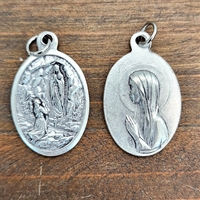 Our Lady of Lourdes Oval Medal