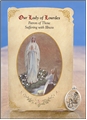 Our Lady of Lourdes & St Bernadette (General Illness) Healing Holy Card with Medal