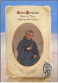 St Peregrine (Cancer) Healing Holy Card with Medal