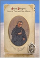 St Peregrine (Skin Ailments) Healing Holy Card with Medal