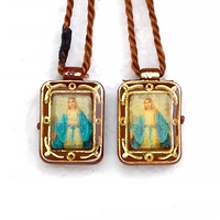Our Lady of Grace Badge Scapular