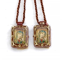 Our Lady of Perpetual Help Badge Scapular