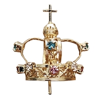 Infant of Prague Replacement Crown for 8-Inch Statue