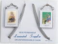 Brown Scapular on Chain
