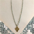 Vintage Inspired 4-Way Cross Necklace, Mia