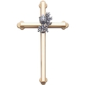 Gold-toned Cross with Chalice and Grapes for First Communion