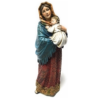Ave Maria - Madonna of The Streets Figurine - 7.5-Inch