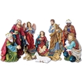 12-Inch Vibrant Nativity Set - 11 Pieces
