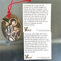 Nativity and Angel Icon Ornament