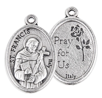 St. Francis of Assisi Oval Medal