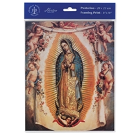 Our Lady of Guadalupe with Angels Framing Print - 8" x 10"