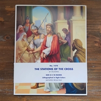 The Stations of the Cross - Set of 14 Prints - 8"x10" Lithographs