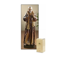 Saint Padre Pio Statue - 8-Inch