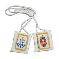 Our Lady of Mercy Scapular - Merced Scapular - 100% Wool
