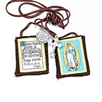 Our Lady of Guadalupe Spanish Wool Scapular