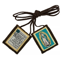 Our Lady of Guadalupe Scapular - 100% Wool