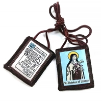 St. Therese Scapular - 100% Wool