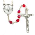 Confirmation Glass Bead Rosary