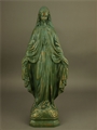 24 inch Our Lady Of Grace - Patina Finish Plastic Outdoor Statue
