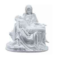 White Pieta Statue - 6.25-Inch