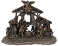 11 Piece Bronze Nativity
