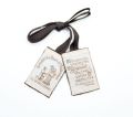 50 Washable Traditional Brown Wool Scapular - Bulk