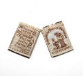 Traditional Brown Scapular - White Cord