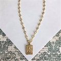 Vintage Inspired Scapular Necklace, Tracy