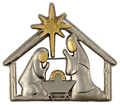 Nativity Christmas Lapel Pin