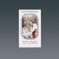Girl's Spanish Communion Greeting Card