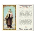 Oracion A La Virgen Del Carmen Laminated Prayer Card