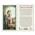 Saint Joseph Laminated Prayer Card