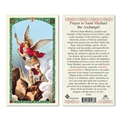 Saint Michael the Archangel Laminated Prayer Card