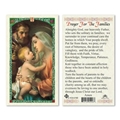 Family Prayer Laminated Prayer Card