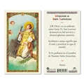 Oracion a San Lorenzo Laminated Prayer Card