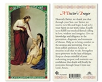 Doctor's Laminated Prayer Card