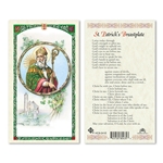 Saint Patrick's Breastplate Laminated Prayer Card