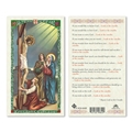 Look at the Crucifix Laminated Prayer Card