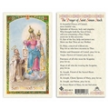 Prayer of Saint Simon Stock Laminated Prayer Card
