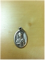 St. Valentine Inexpensive Oxidized Medal