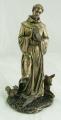 12 Inches St. Francis with  Animals Statue
